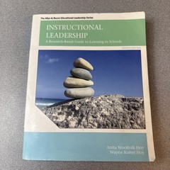 Instructional Leadership Research Based Guide 4th Edition Pearson w Appendices