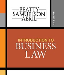 Introduction to Business Law by Jeffrey Beatty