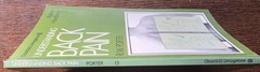 Understanding Back Pain by R.W. Porter MD-USA Patient Handbook 13-Paperback-1983