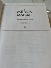 The Merck Manual of Medical Information Home Edition 1997 Paperback – Used