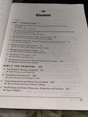 Texas Public School Organization and Administration: 2020 | 17th Edition