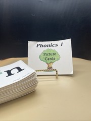 SAXON PHONICS & SPELLING PICTURE CARD DECK 102 PICTURE CARDS GRADE 1