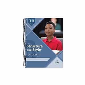Structure and Style for Students: Year 1 – Spiral-bound, by Andrew Pudewa – Good