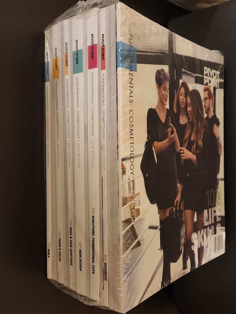 Pivot Point Fundamentals: Cosmetology Complete Coursebook Set – 13 Books – New