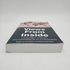 Views From Inside – K-12 Education – Language, Culture – Egbert – PB – Like New