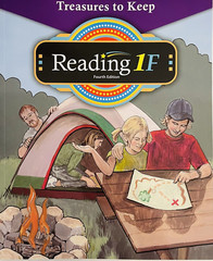 BJU Press Reading 1F Student Text Treasures To Keep Fourth Edition 1st Grade PB
