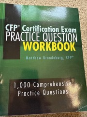 CFP Certification Exam Practice Workbook : 1,000 Comprehensive Practice