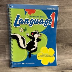 Abeka Teacher Key Language 1 Seatwork Text Teacher Key – Clean Pages Homeschool
