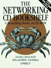 Vtg O’Reilly The Networking CD Bookshelf V1.0 SEALED CD + DNS & BIND 3rd Ed Book