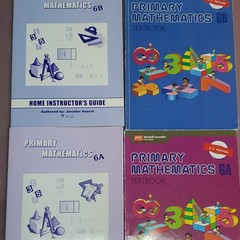 Marshall Cavendish Primary Mathematics 6A & 6B Textbook Home Instructor Guide U…