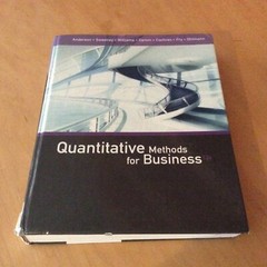 ^Quantitative Methods for Business by Dennis J. Sweeney, David R. Anderson HC
