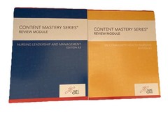 ATI Content Mastery Series Review Module Set RN 9 Books COMPLETE (SC 2021) GOOD