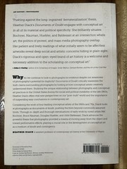 Documents of Doubt: The Photographic Conditions of Conceptual Art by Diack: Used