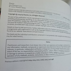 McCance & Huether’s Pathophysiology Study Guide 9th Ed Rogers Felver Elsevier