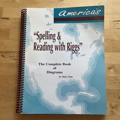 America’s Spelling & Reading with Riggs The Complete Book of Diagrams Homeschool