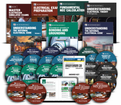 Mike Holt’s 2023 Master Comprehensive Exam Prep DVD Library