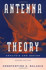ANTENNA THEORY: ANALYSIS AND DESIGN, 2ND EDITION By Constantine A. Balanis *VG+*