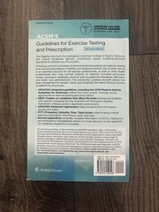 ACSM’s Guidelines for Exercise Testing and Prescription 11th Edition by LIGUORI
