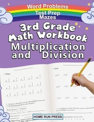 3rd Grade Math Workbook Multiplication and Division: 3, 4, Test…