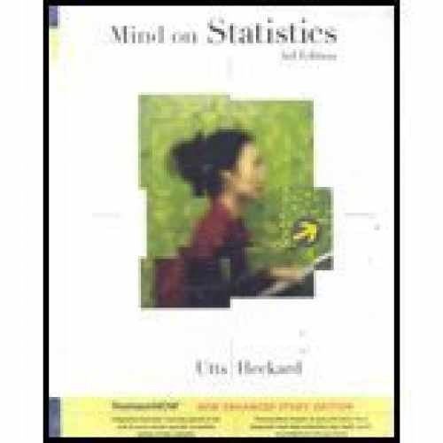 MIND ON STATISTICS ENHANCED STUDY EDITION – – Paperback, by Utts – Very Good