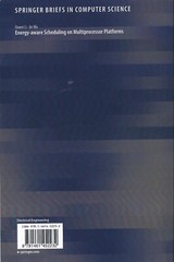 Energy-Aware Scheduling on Multiprocessor Platforms-Springer Briefs in Computer