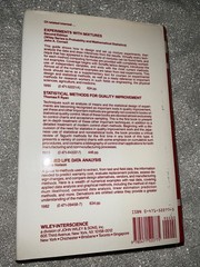 Accelerated Testing: Statistical Models, Test Plans, and Data Analysis (Wile…