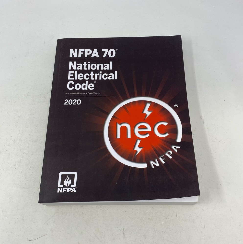 NFPA 70 National Electrical Code 2020 Softbound – Black/Red 8.5×11