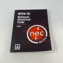 NFPA 70 National Electrical Code 2020 Softbound – Black/Red 8.5×11
