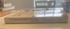 Developmental Math Combined Mat0022C Al Groccia Book Paperback Valencia