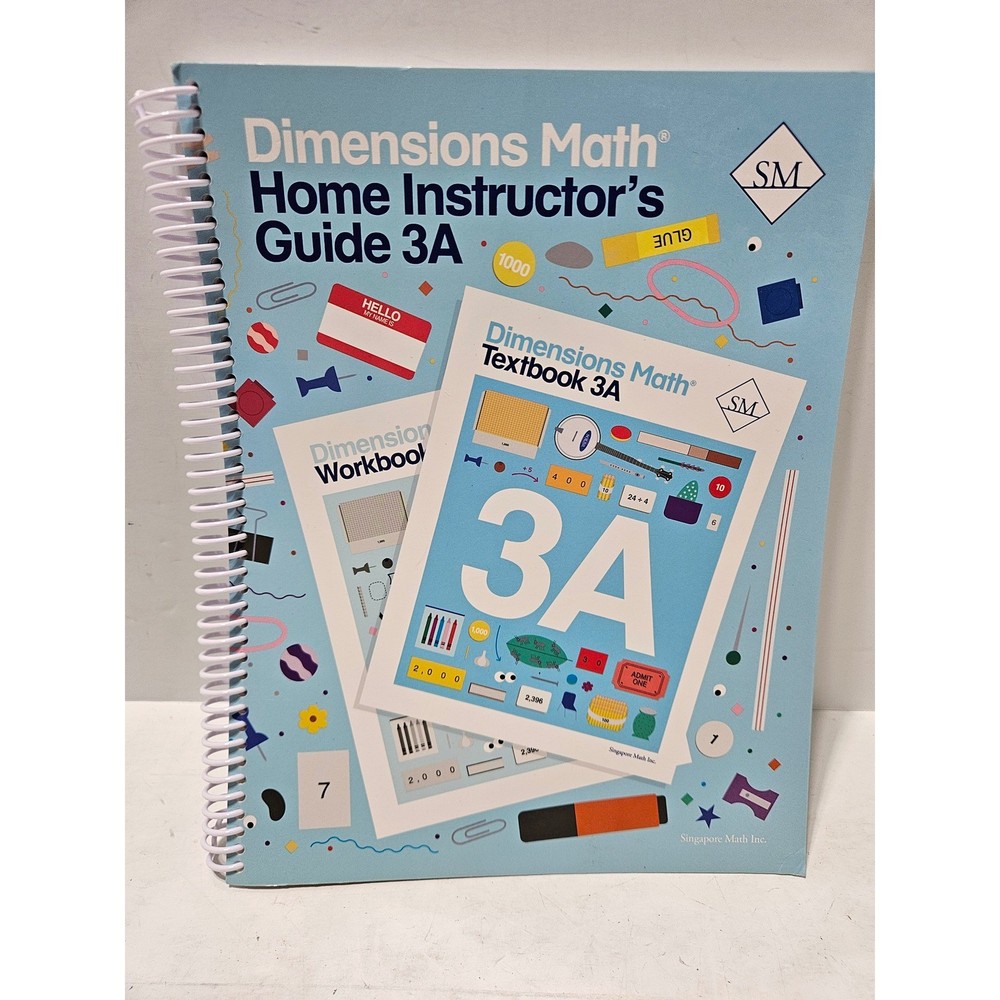 Dimensions Math Home Instructor’s Guide 3A Singapore Math Inc. Jenny Kempe 2021