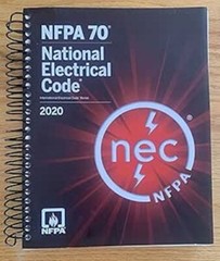 NFPA 70 National Electrical Code (NEC) 2020 Edition Spiral FREESHIP