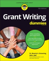 Grant Writing For Dummies – Paperback By Browning, Beverly A – VERY GOOD