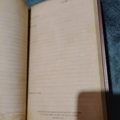 Faith Journal diary hardcover note book 176 pages Daily Bible Reading Christian