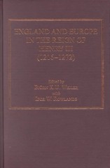 England and Europe in the Reign of Henry III (1216-1272), Hardcover by Weiler…