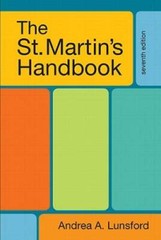 The St. Martin’s Handbook, 7th Edition – Paperback – VERY GOOD