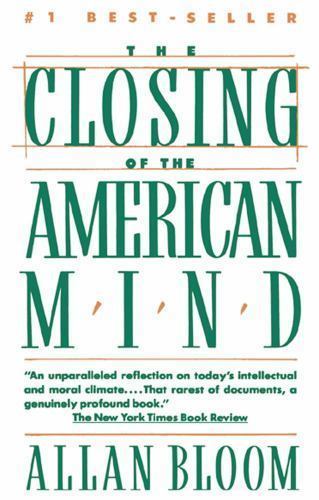 THE CLOSING OF THE AMERICAN MIND by Allan Bloom FREE USA SHIPPING paperback book