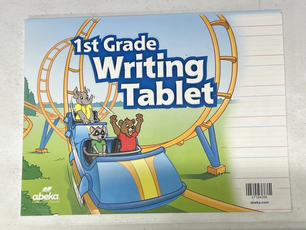 Abeka 1st Grade Writing Tablet