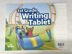 Abeka 1st Grade Writing Tablet