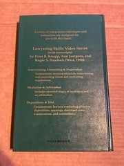 American Casebook Ser.: Lawyering : Practice and Planning by Jeffrey W. Stempel,