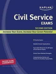 Kaplan Civil Service Exams (Kaplan Test Prep) – Paperback By Kaplan – GOOD