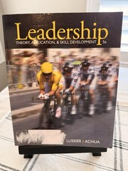 South-Western Cengage Leadership: Theory, App & Skill Dev 5th Ed PB Lussier Ach…