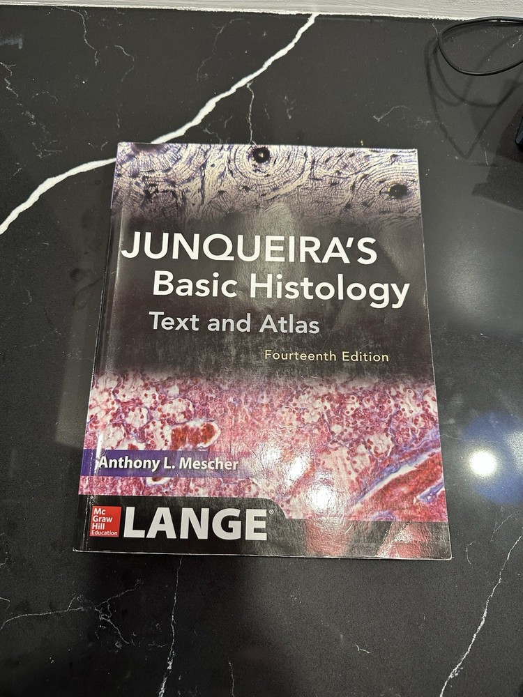 Junqueira’s Basic Histology: Text and Atlas, Fourteenth Edition – VERY GOOD