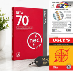 National Electrical Code (NEC) 2026 PB + Ugly 2026 sp + EZ tab 2026 USA STOCK
