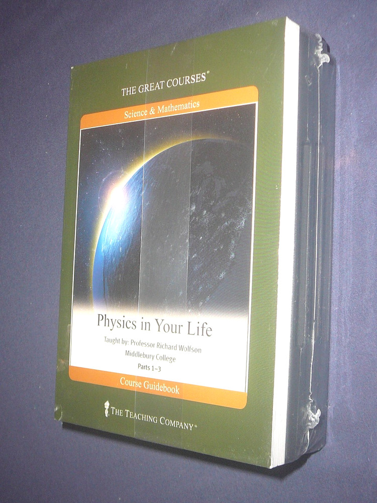 Great Courses DVDs : PHYSICS IN YOUR LIFE new & sealed