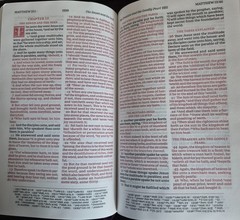 Sovereign Collection KJV Bible (Personal Size, Leathersoft Purple) NEW in Sleeve