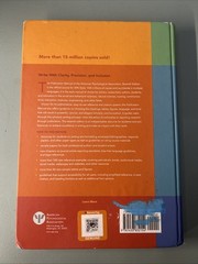 Publication Manual 7th Edition of the American Psychological Association by APA