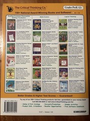 Critical Thinking Co. “Can You Find Me?” Grades K- 1 Building Thinking Skills