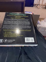 Herpetology: An Introductory Biology of Amphibians and Reptiles by Laurie J Vitt