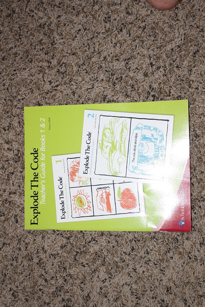 Explode the Code Teacher’s Guide for Books 1-2