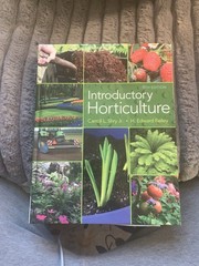 Cengage Learning Introductory Horticulture 9th Edition Hardcover Shry Reiley